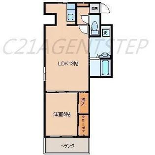 La・Joie【10階】の間取り