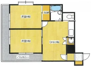 メゾン・ドゥ・AOT【6階】の間取り