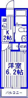 パルトネール二俣川III【3階】の間取り