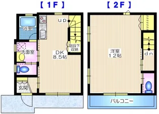 奈良町メゾンの間取り