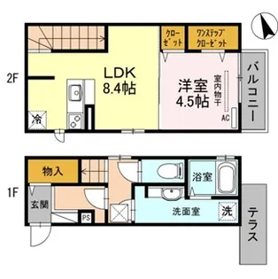 シャルムイーストの間取り