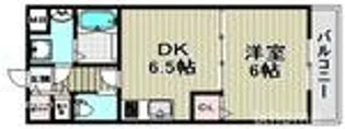 セイントプレイス【4階】の間取り