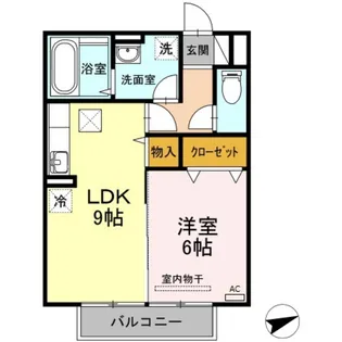 ステラ A棟【1階】の間取り