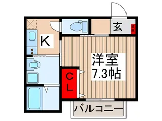 Samuser【2階】の間取り