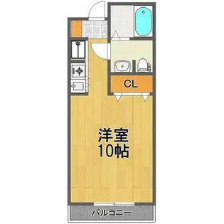 ロイヤルコート芳賀【2階】の間取り