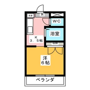ガーデンヒルズ春日【2階】の間取り
