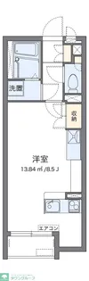 レオネクストヴィラ アゼリア【1階】の間取り