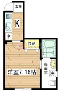 NSGATE新中野【2階】の間取り