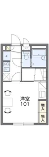 白銀【2階】の間取り
