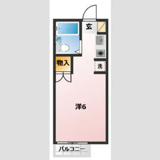 ピリカチャーシー【2階】の間取り