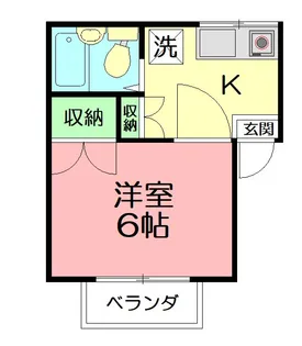 伊勢原シティーハウス【2階】の間取り