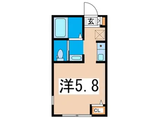 イフェズPAL磯子【1階】の間取り