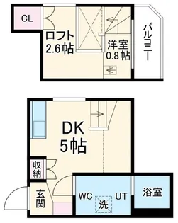 ARABESQUE【1階】の間取り