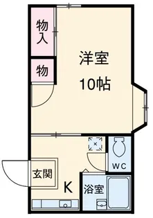 ヴェルテス【1階】の間取り