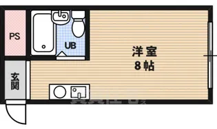 ルネ市岡【2階】の間取り