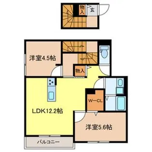 カラコレスの間取り