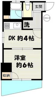 橋本ビル【5階】の間取り