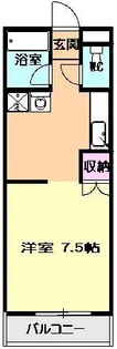藤が丘レジデンス【3階】の間取り