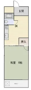 関本ビル【4階】の間取り