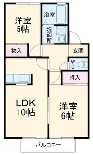 エル・フィールド【1階】の間取り