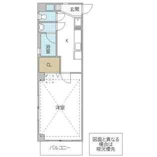 ル ヴァン ド ヴィラ【1階】の間取り