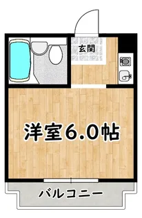プレステートヴェンティ【5階】の間取り