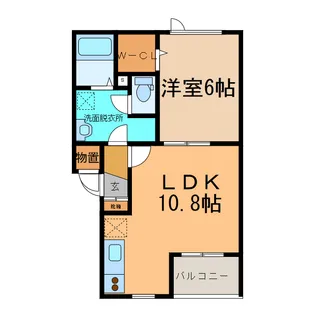 SwanB【2階】の間取り