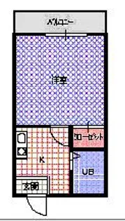 メゾン深野2【4階】の間取り