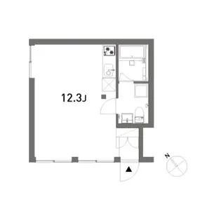 TAKANAWA SITE【1階】の間取り