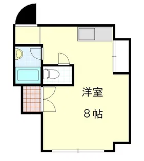 アヴェニュー健軍【6階】の間取り