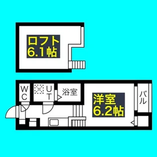Grande 吹上【2階】の間取り