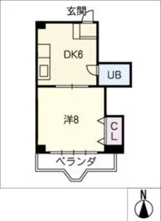 ビラ・シャトルギフ【3階】の間取り