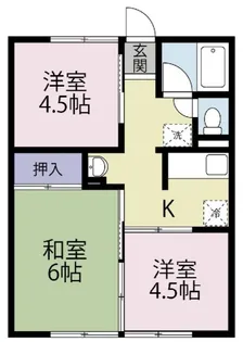トミーハウス【2階】の間取り