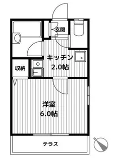 プロムナード生麦C棟【1階】の間取り