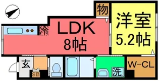 フォレストメゾン東新小岩【1階】の間取り