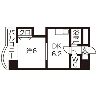 ローヤルハイツ月寒東5【3階】の間取り