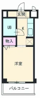 アネックス春日野【6階】の間取り