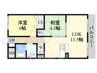 アヴニール【3階】の間取り