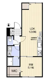 エクセラン中板橋【4階】の間取り