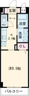 ハッピースクエア【3階】の間取り