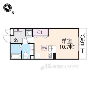 フェアリーシャンテ【3階】の間取り