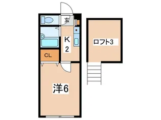 セシルコート町田【1階】の間取り