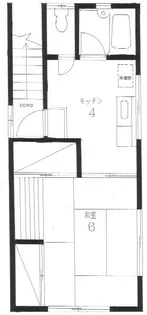 竹内ハイツ【2階】の間取り