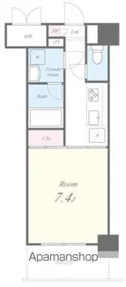 アルモニー中もず【2階】の間取り