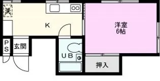 デュエット東川口A【1階】の間取り