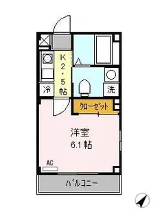 ピソ ブランカ【4階】の間取り