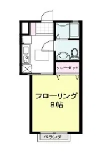 ビームVII【1階】の間取り