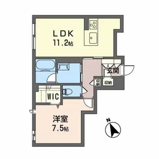PROUDIII【1階】の間取り