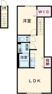 Kakurega桜台【2階】の間取り
