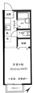 フォーミラーコート【1階】の間取り